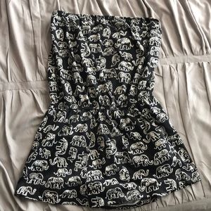 Mini elephant romper